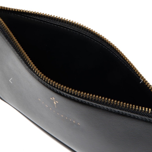 M2Malletier Black Leather Pouch - Picture 2 of 2